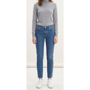 A.P.C. Jean Étroit Court Cigarette Slim Jeans Medium Wash Size 27 / 4